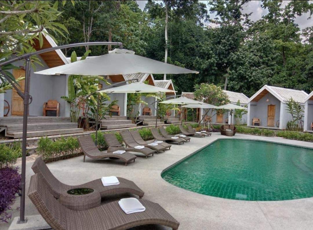 Luxury Camp@Green Jungle Park Vila Luang Prabang Exterior foto